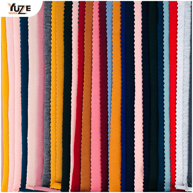 YZK-080029 40S CTN SPAN Jersey مع إنزيم غسل لمسة بارد