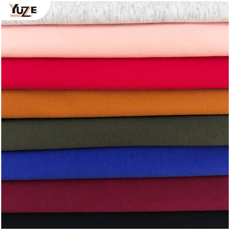 YZK-080029 40S CTN SPAN Jersey مع إنزيم غسل لمسة بارد