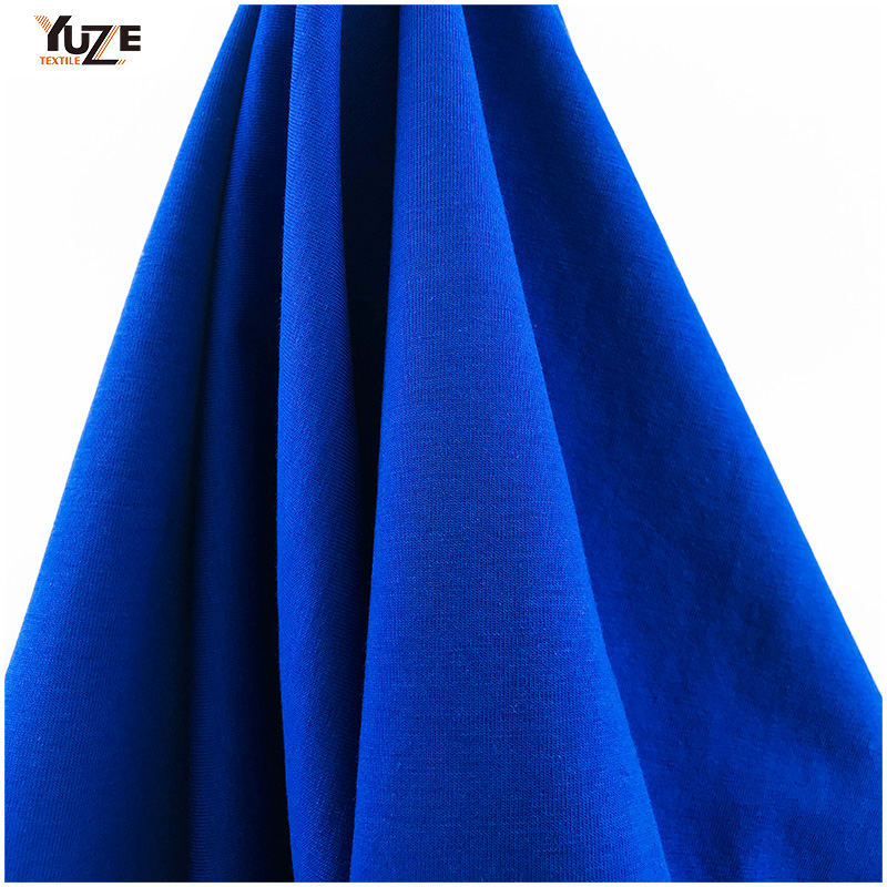 YZK-080029 40S CTN SPAN Jersey مع إنزيم غسل لمسة بارد