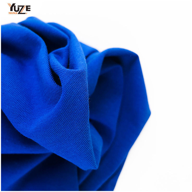 YZK-080029 40S CTN SPAN Jersey مع إنزيم غسل لمسة بارد