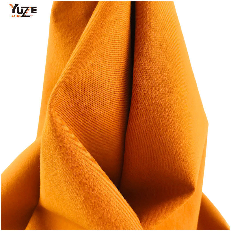 YZK-080029 40S CTN SPAN Jersey مع إنزيم غسل لمسة بارد