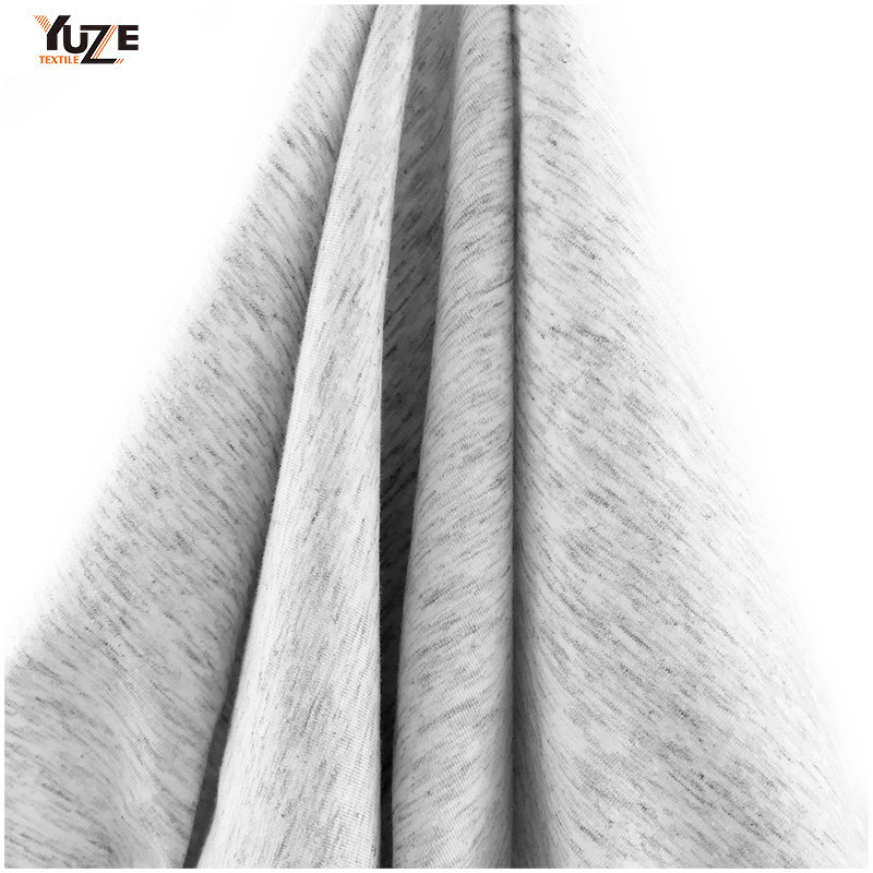 YZK-080029 40S CTN SPAN Jersey مع إنزيم غسل لمسة بارد