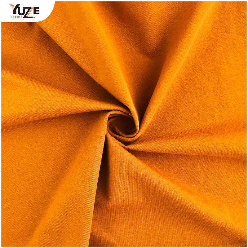 YZK-080029 40S CTN SPAN Jersey مع إنزيم غسل لمسة بارد