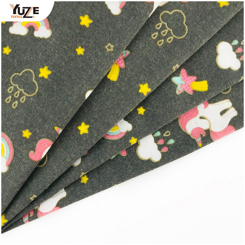 YZS20-726-3 Poly Spun Spandex Print