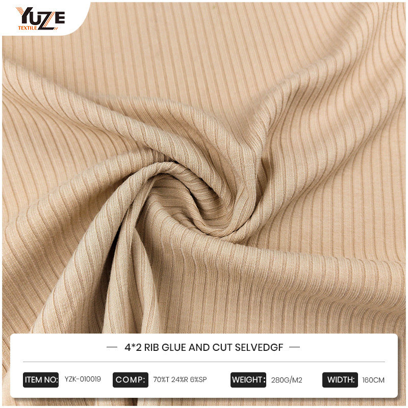 YZK-010019 4*2 الغراء الضلع وقطع selvedgf