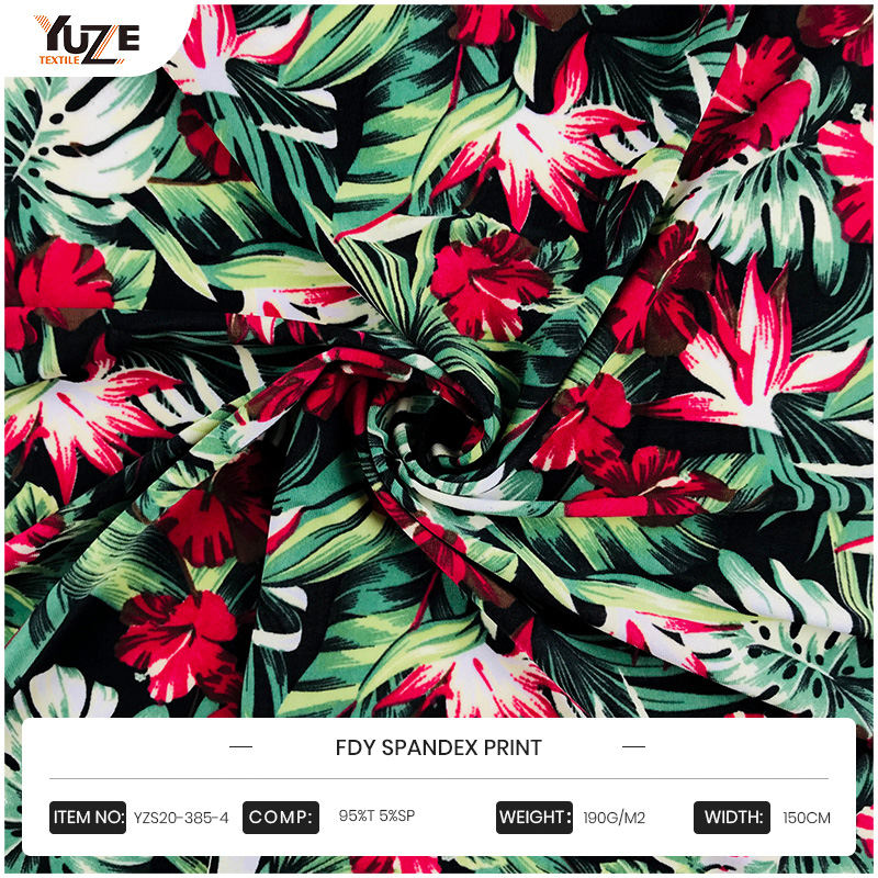 YZS20-385-4 FDY SPANDEX طباعة