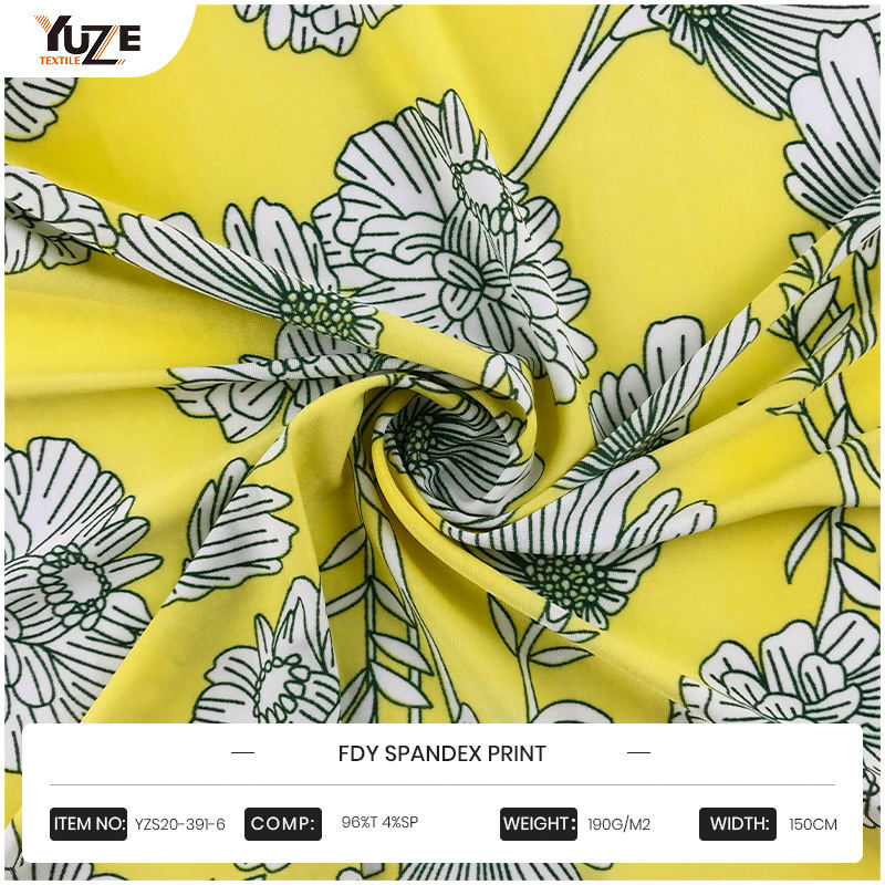 YZS20-391-6 FDY SPANDEX طباعة