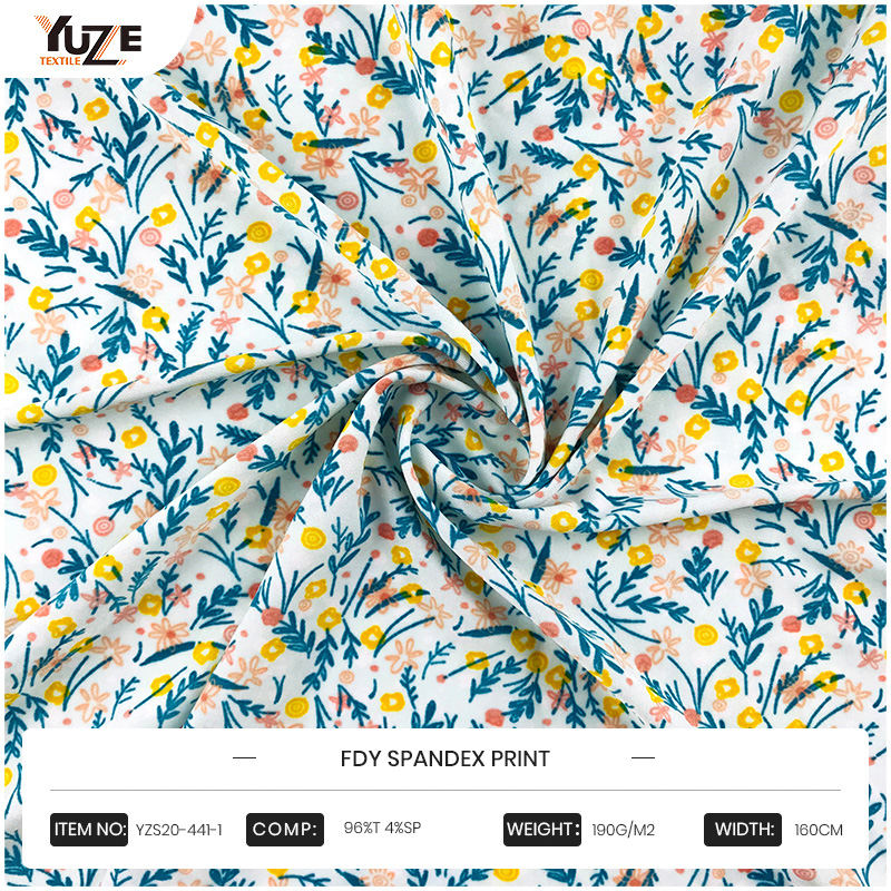 YZS20-441-1 FDY PANDEX PRINT