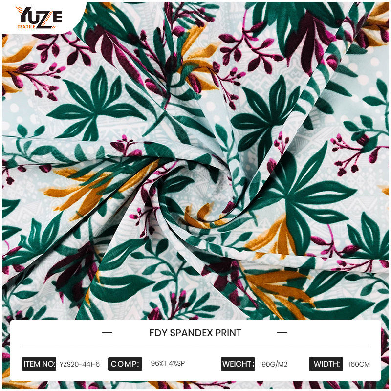 YZS20-441-6 FDY SPANDEX طباعة