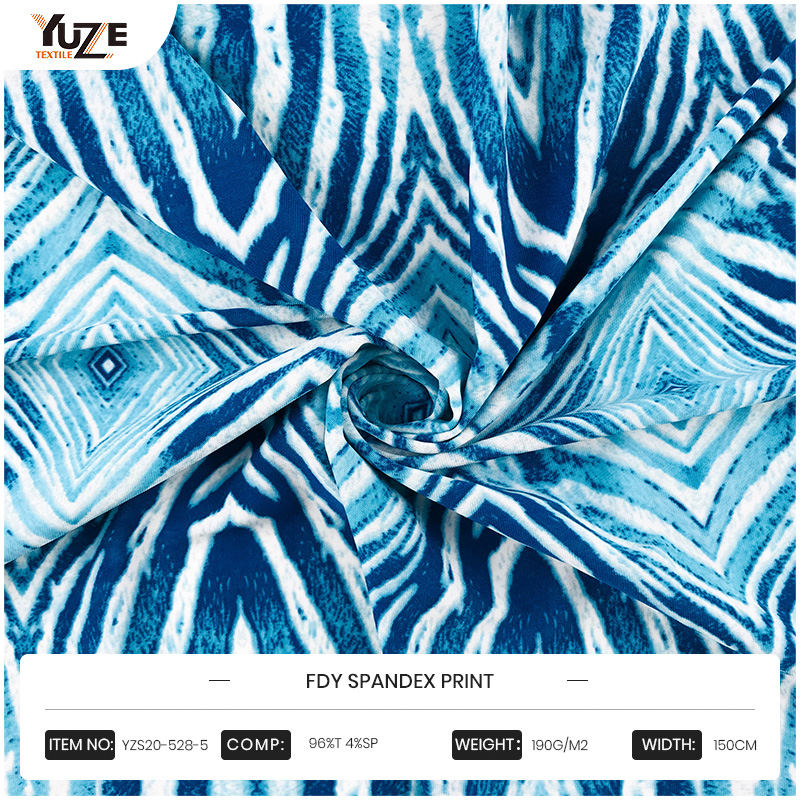 YZS20-528-5 FDY Spandex طباعة