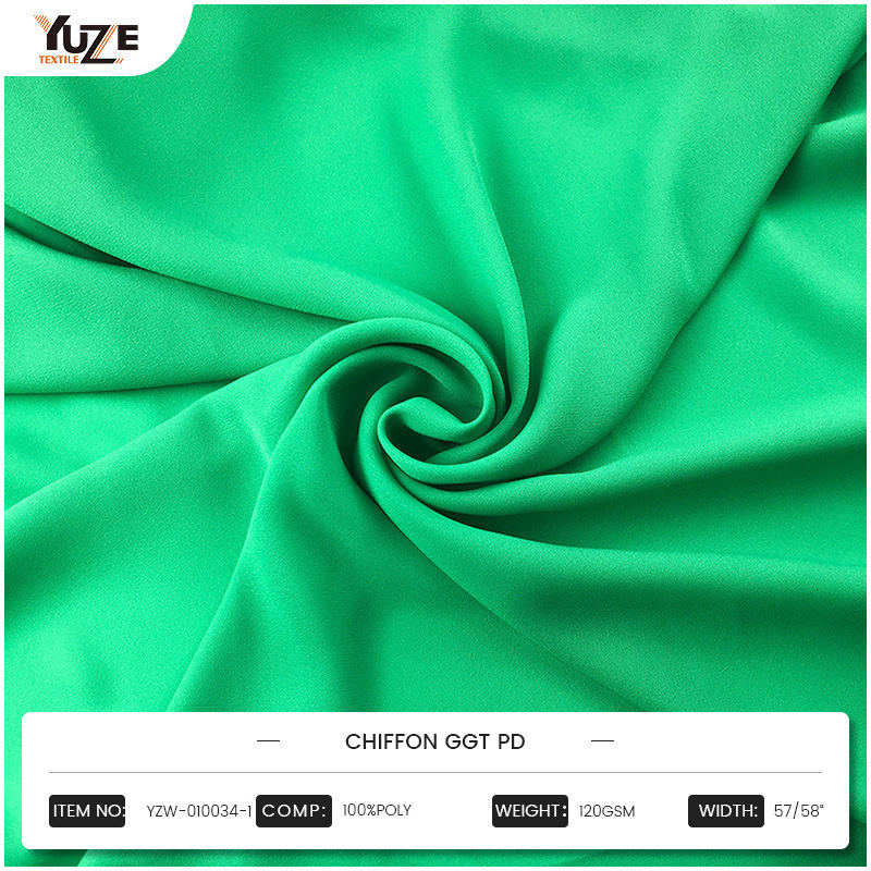 مبتكر وخفيف الوزن: النسيج المنسوج من شيفون GGT PD يقود اتجاه الموضة