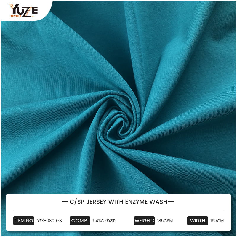 yzk-080078 قميص CSP مع غسل الإنزيم