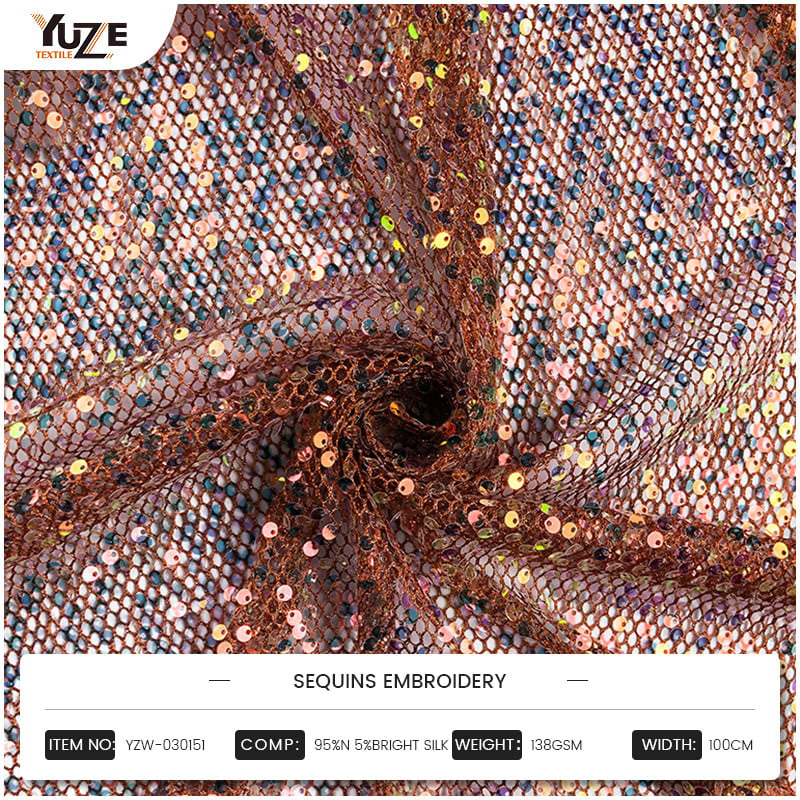 YZW-030151 الترتر التطريز