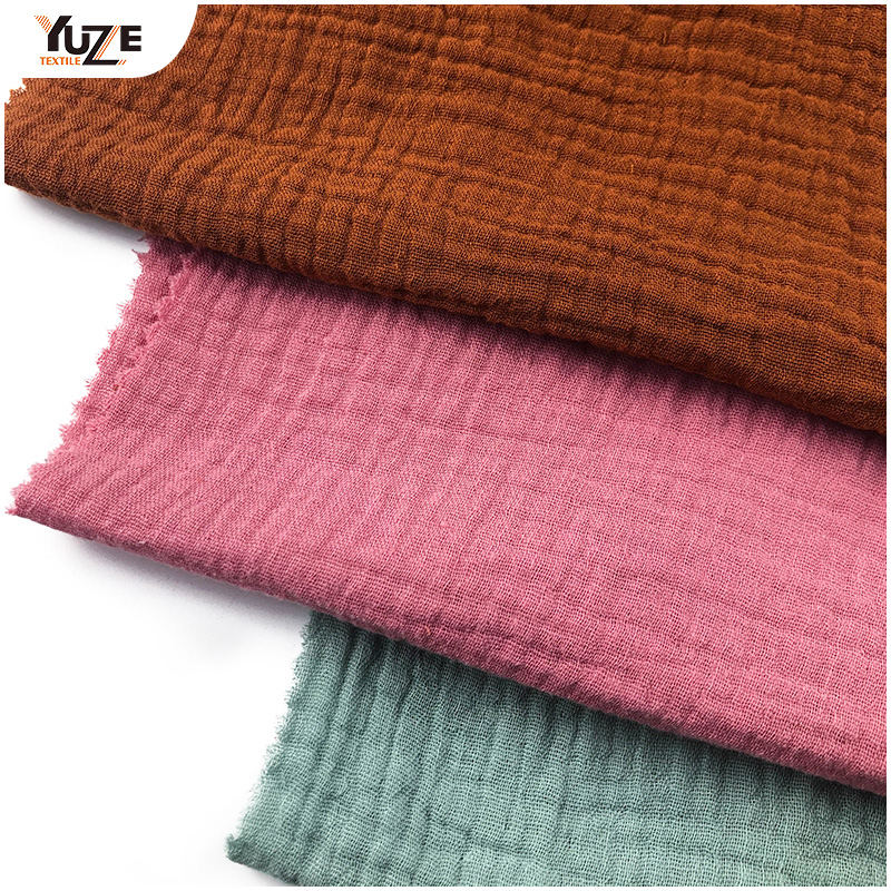 كيف يؤثر كريب كوتون المنسوجة على شعور النسيج وملمسه؟