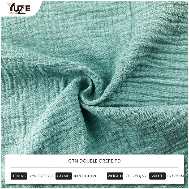 كيف تتجربة الراحة في النسيج YZW-020012-3 مزدوجة الكريب PD؟