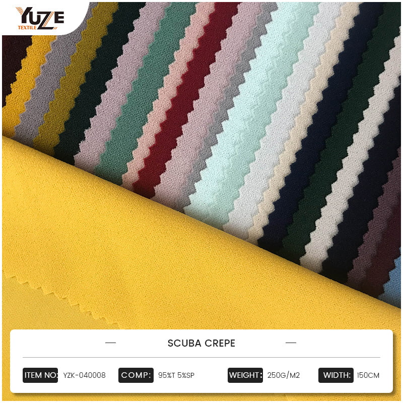 كيف تحدد هندسة الألياف عالية الالتواء الخصائص اللمسية والهيكلية المميزة لنسيج الكريب الطحلبي؟